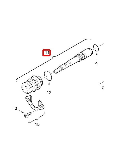 TORNILLO SELECTOR DE CAUDAL