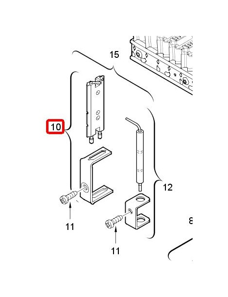 ELECTRODO DE ENCENDIDO