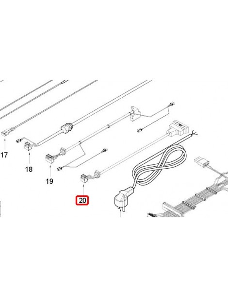 CABLE (MOTOR)