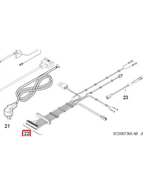 CONJUNTO CABLES 24V-AE ZW23-1